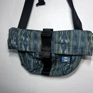 Bags Ethnotek Messenger Sling Bag Padded Camera Crossbody Ikat